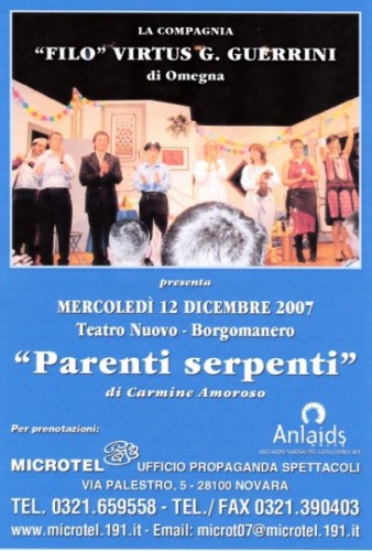 LOCANDINA PARENTI SERPENTI BORGOM